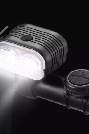 Naturesun-Bicycle lamps,Bike Lights, Rechargeable Bicycle Lights Set Super Waterproof Bike Lights for Night Riding/Cycling Safety, 58 Hrs Long Battery Life.