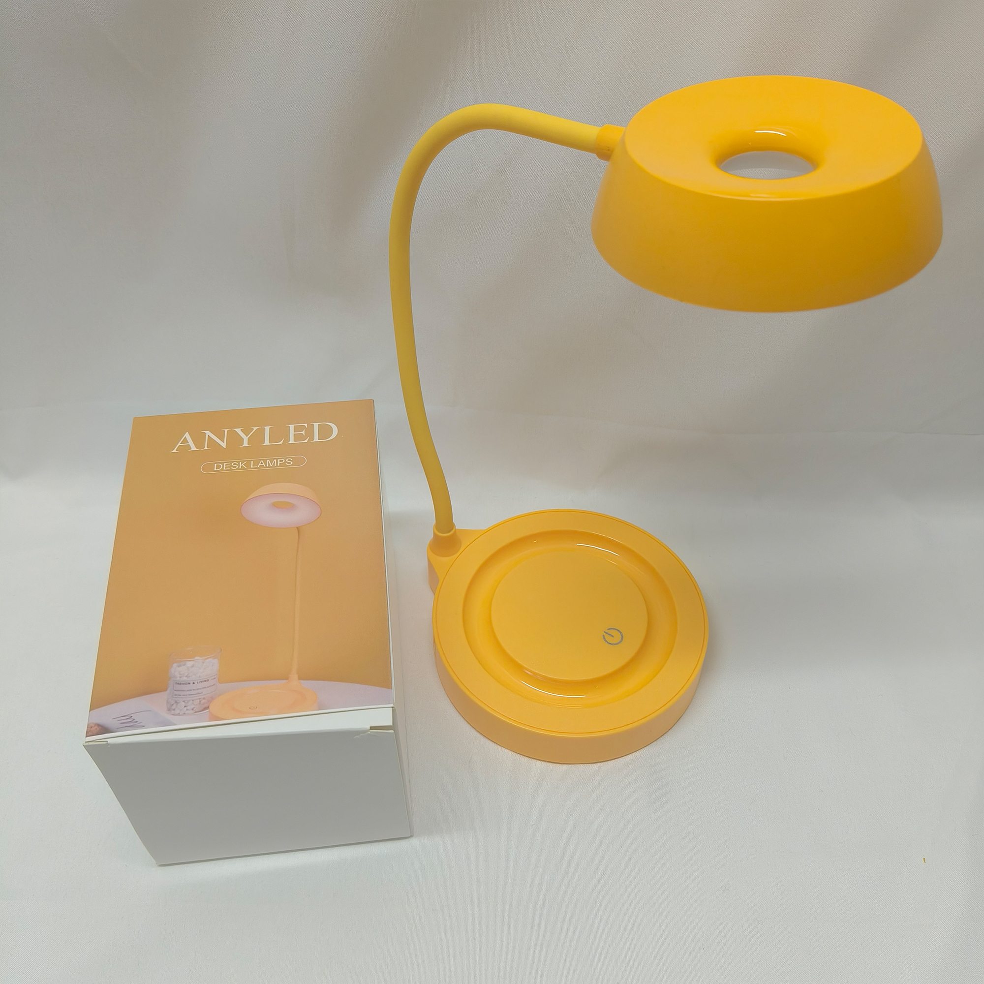 ANYLED-Desk lamps,LED Desk Lamp Rechargeable Battery Operated Table Light Adjustable Gooseneck Dimmable Touch Control. - Image 7